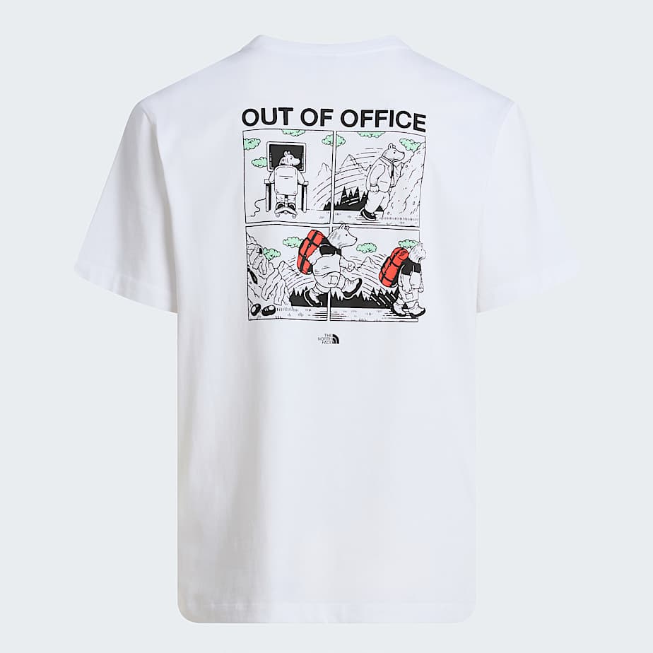 Unisex Outdoor Bear Relaxed TShirt TNF HERO