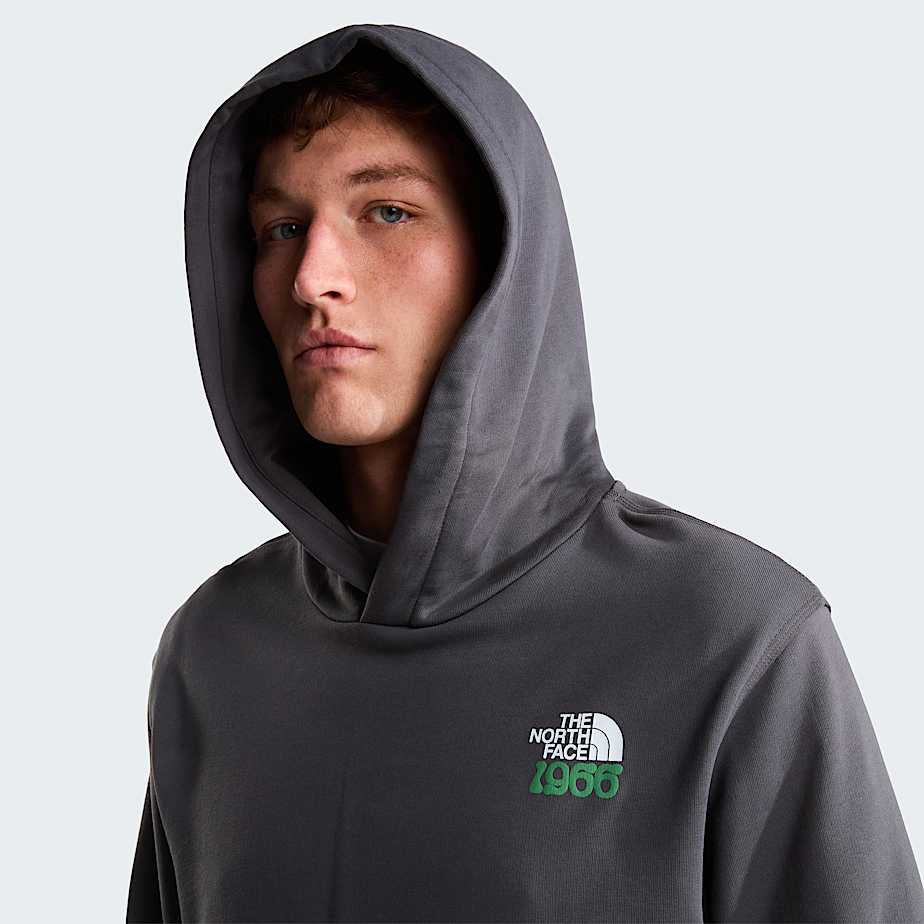 Unisex 1966 Motion Relaxed Graphic Hoodie TNF Anthracite Grey ALT6