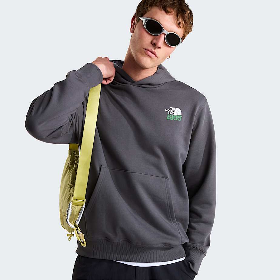 Unisex 1966 Motion Relaxed Graphic Hoodie TNF Anthracite Grey ALT9