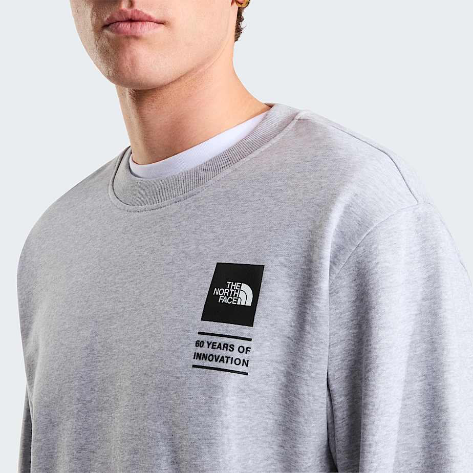 Uniseks TNF Celebration Relaxed Graphic sweatshirt TNF TNF Light Grey Heather ALT6