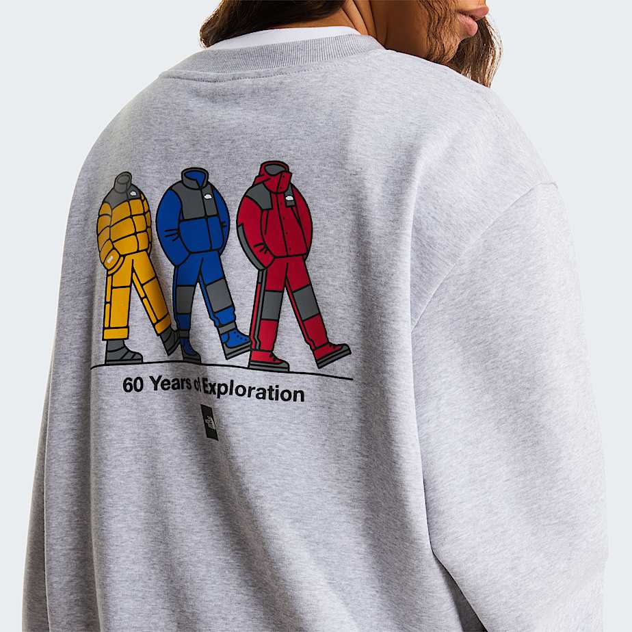 Uniseks TNF Celebration Relaxed Graphic sweatshirt TNF TNF Light Grey Heather ALT14