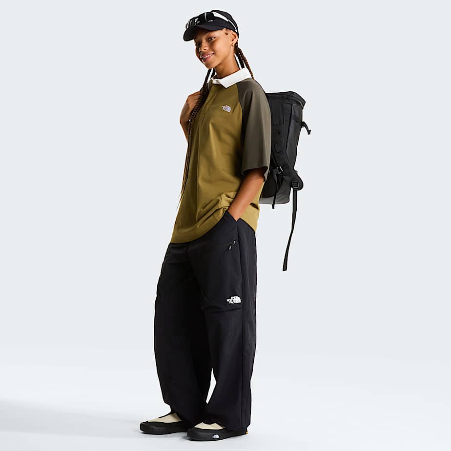 Rugby PoloShirt in Unisex TNF CedarNew Taupe Green ALT9