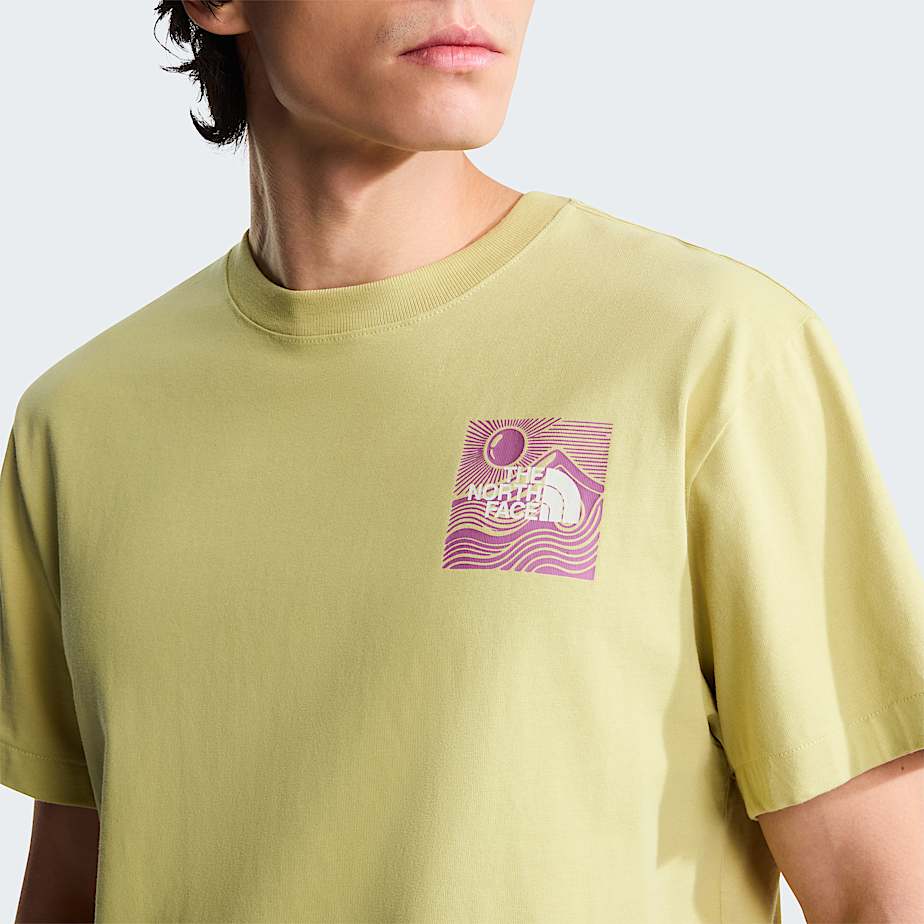 Uniseks Mountain Escape Relaxed Graphic Tshirt TNF ALT6
