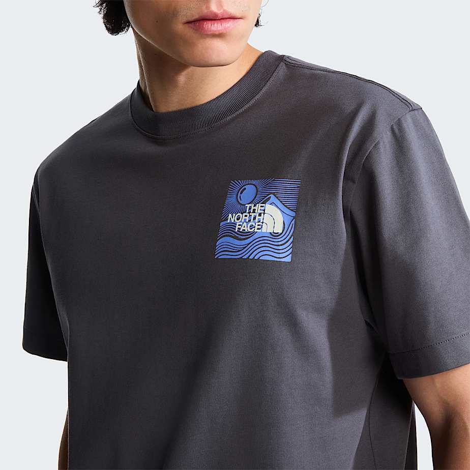 Mountain Escape relaxt geschnittenes TShirt mit Grafik Unisex TNF ALT6