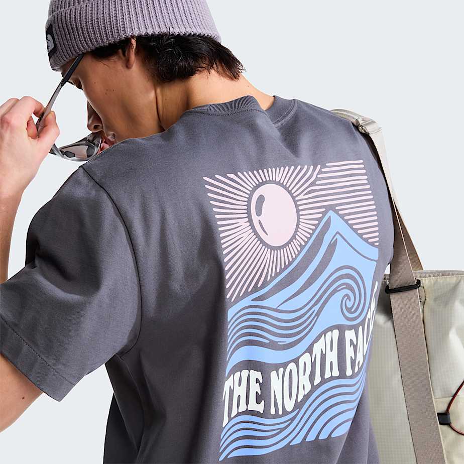 Mountain Escape relaxt geschnittenes TShirt mit Grafik Unisex TNF ALT8