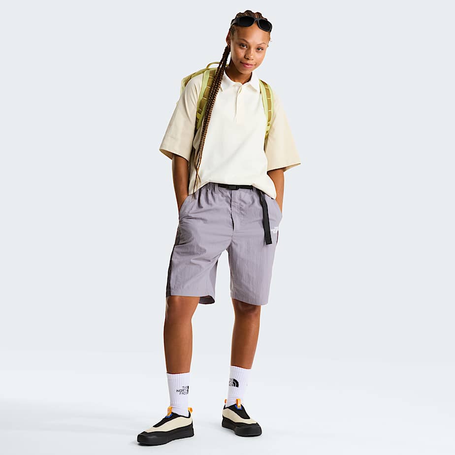 Unisex NSE Belted Shorts TNF Transcendent GreyEndless Dusk ALT11