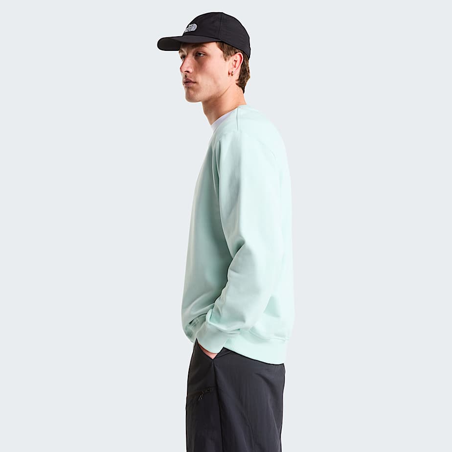 Unisex Essential Light Relaxed Sweatshirt TNF Opal Frost ALT5