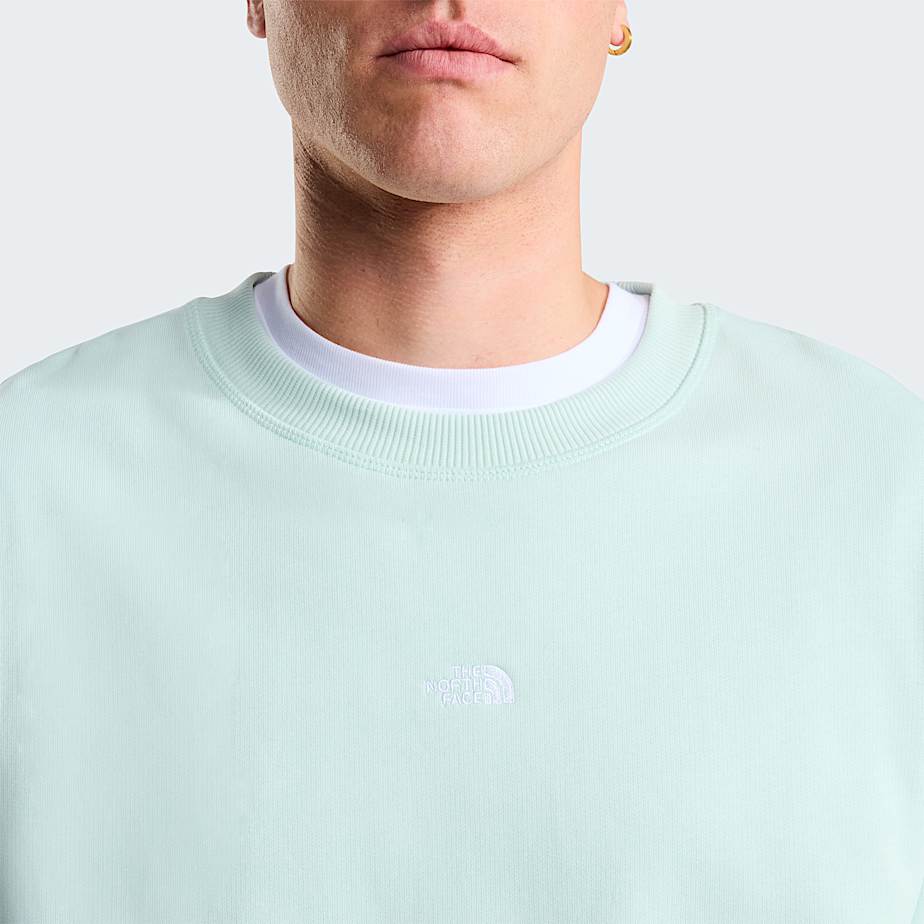 Unisex Essential Light Relaxed Sweatshirt TNF Opal Frost ALT6