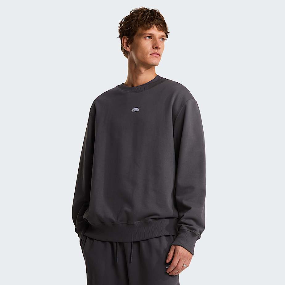 Unisex Essential Light Relaxed Sweatshirt TNF Anthracite Grey ALT2