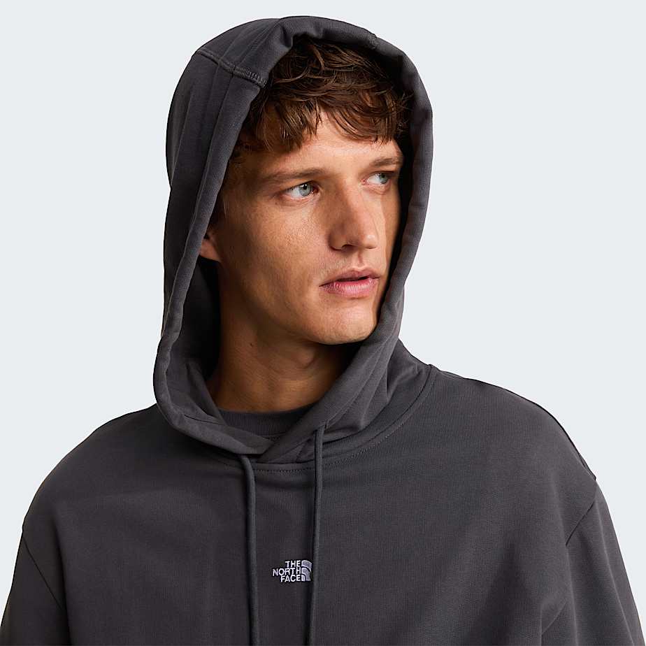 Unisex Essential Light Relaxed Hoodie TNF Anthracite Grey ALT6