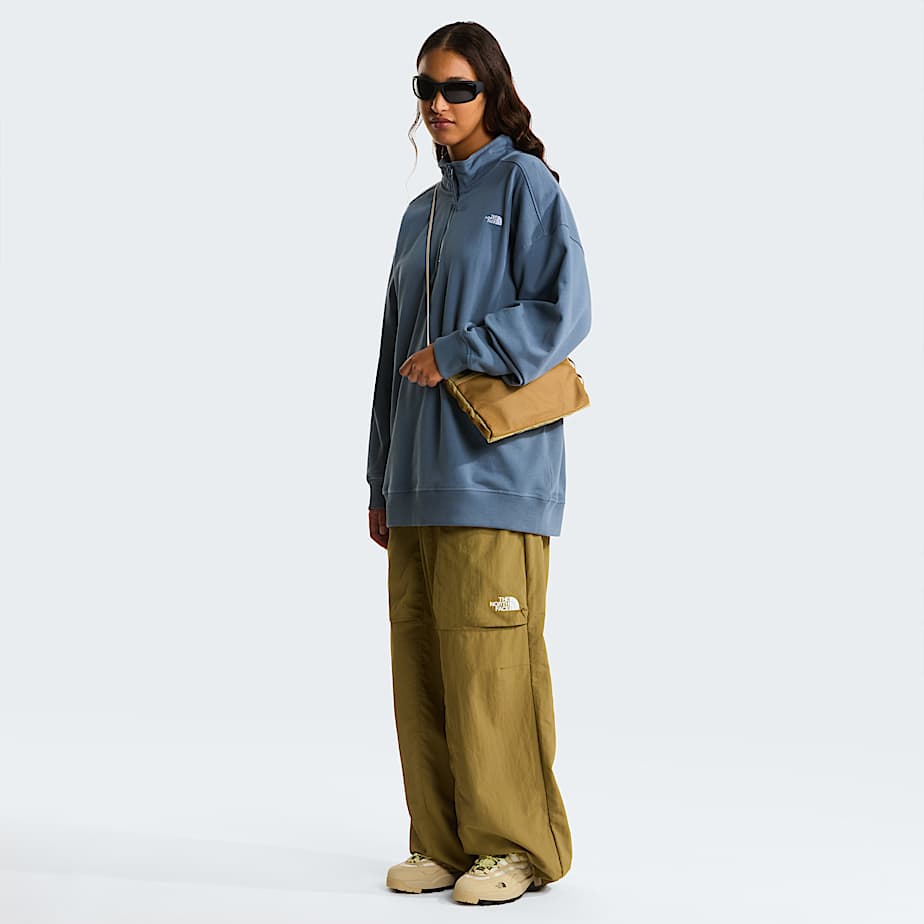 Unisex Essential Light Relaxed 14 Zip Sweatshirt TNF ALT9