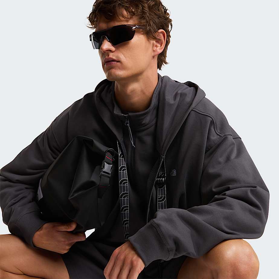 Unisex Essential Light Relaxed 14 Zip Sweatshirt TNF Anthracite Grey ALT7