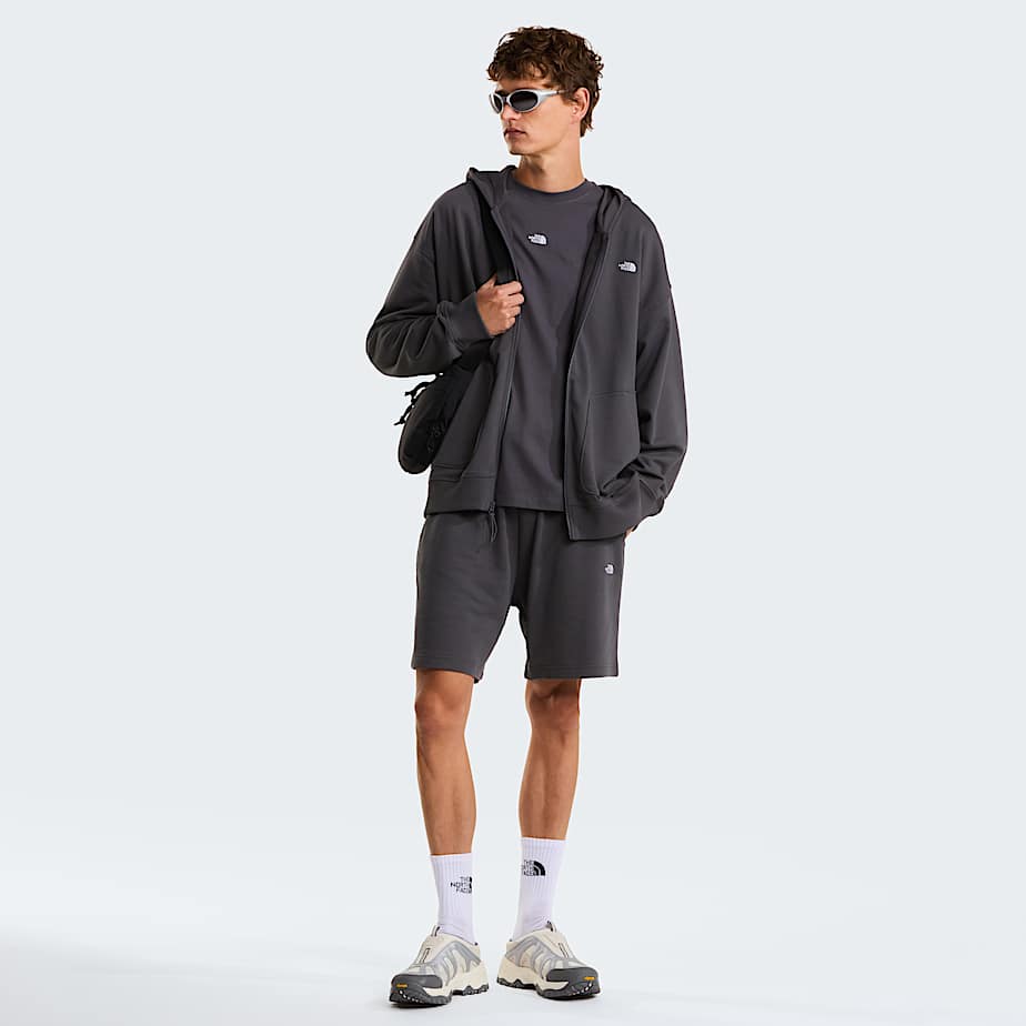 Unisex Essential Oversized Hoodie TNF Anthracite Grey ALT3