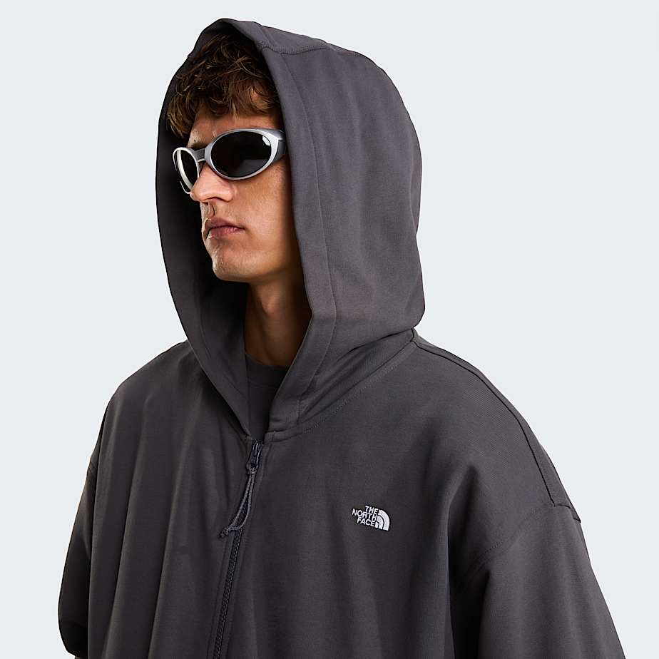 Unisex Essential Oversized Hoodie TNF Anthracite Grey ALT7