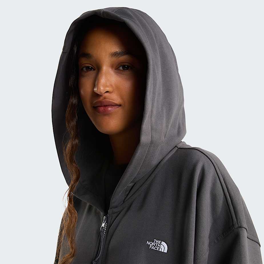 Unisex Essential Oversized Hoodie TNF Anthracite Grey ALT15