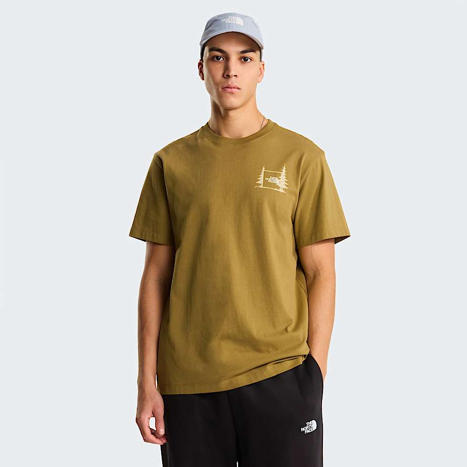 Uniseks Camping Relaxed Graphic Tshirt TNF ALT3