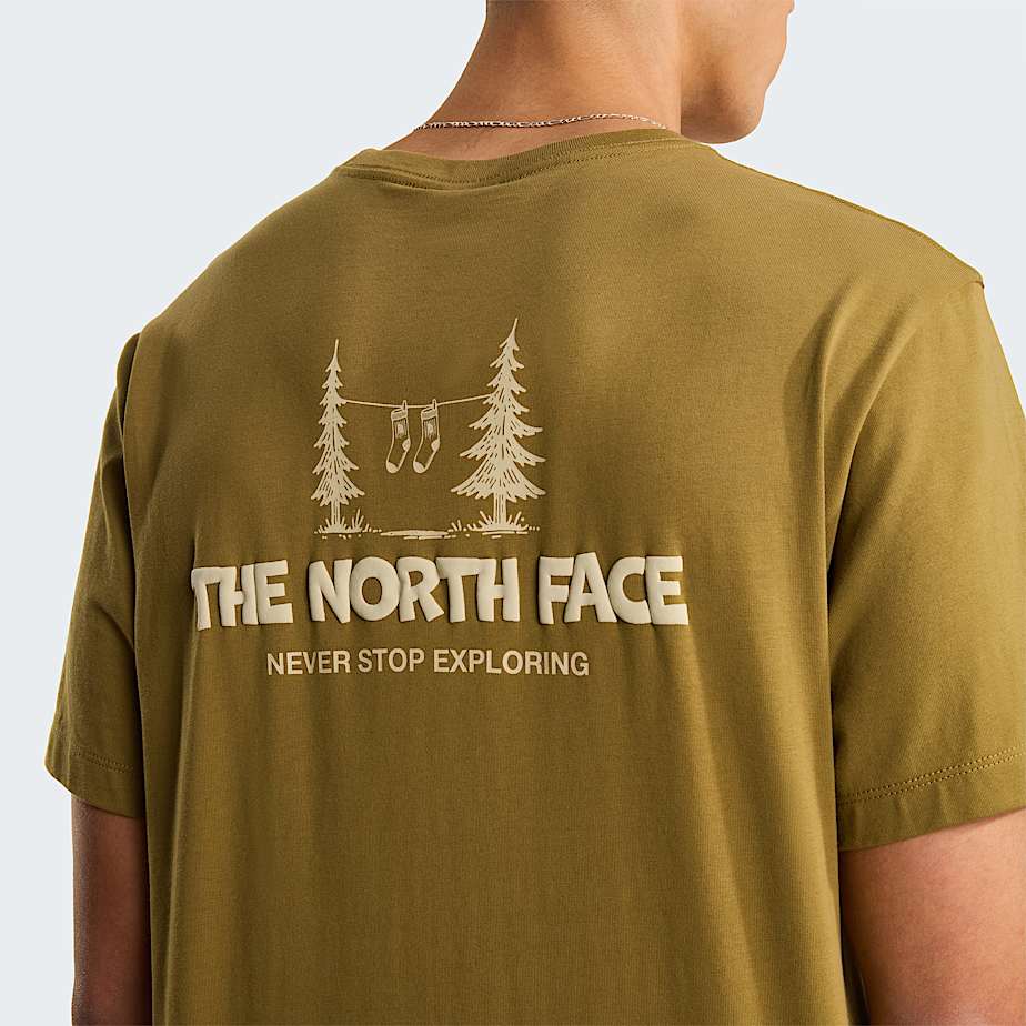 Uniseks Camping Relaxed Graphic Tshirt TNF ALT7