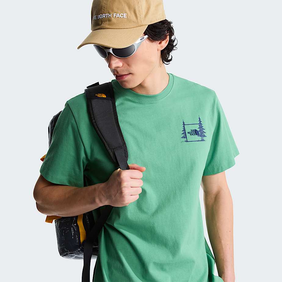 Tshirt dcontract graphique Camping unisexe TNF Dimmed Algae ALT8