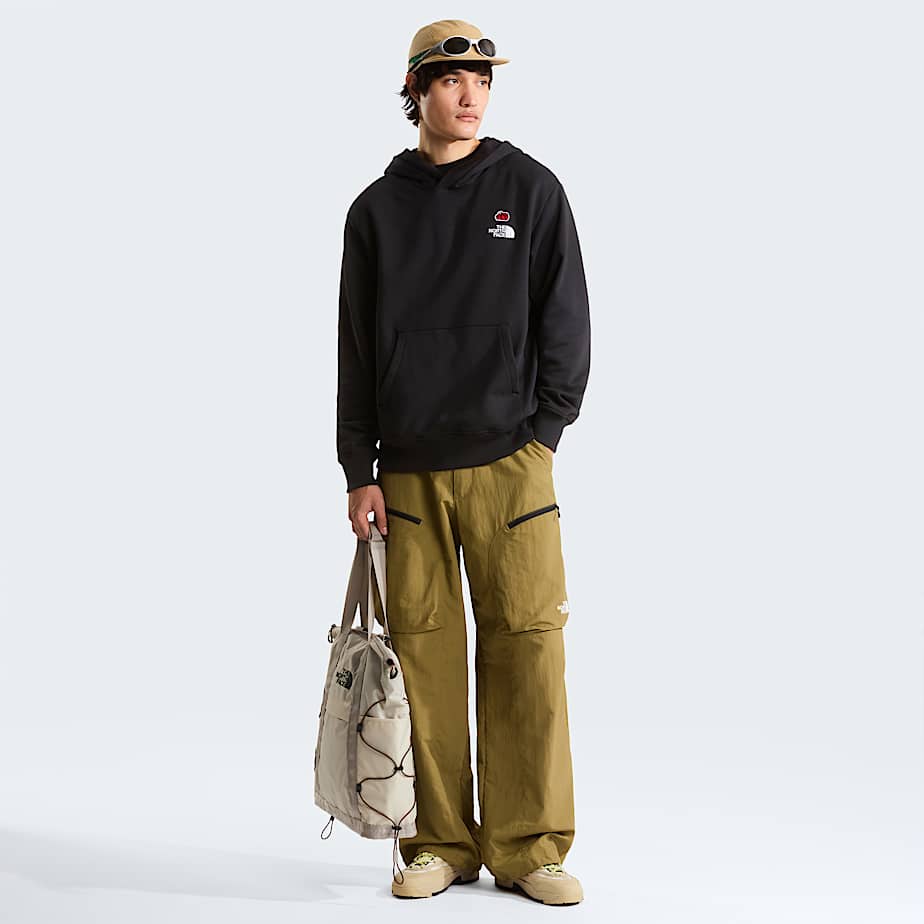 Unisex 60th Anniversary Patch Relaxed Hoodie TNF TNF Black ALT3