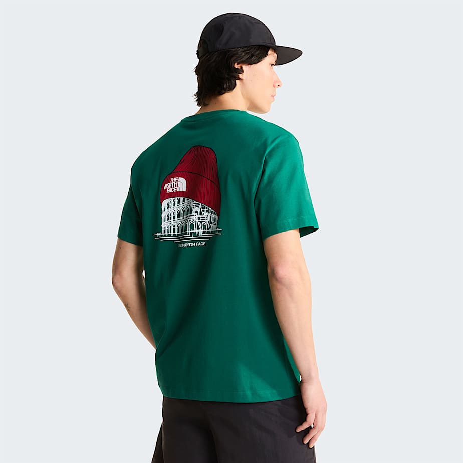 Unisex Country Italy Relaxed TShirt TNF EvergreenTNF Red ALT2