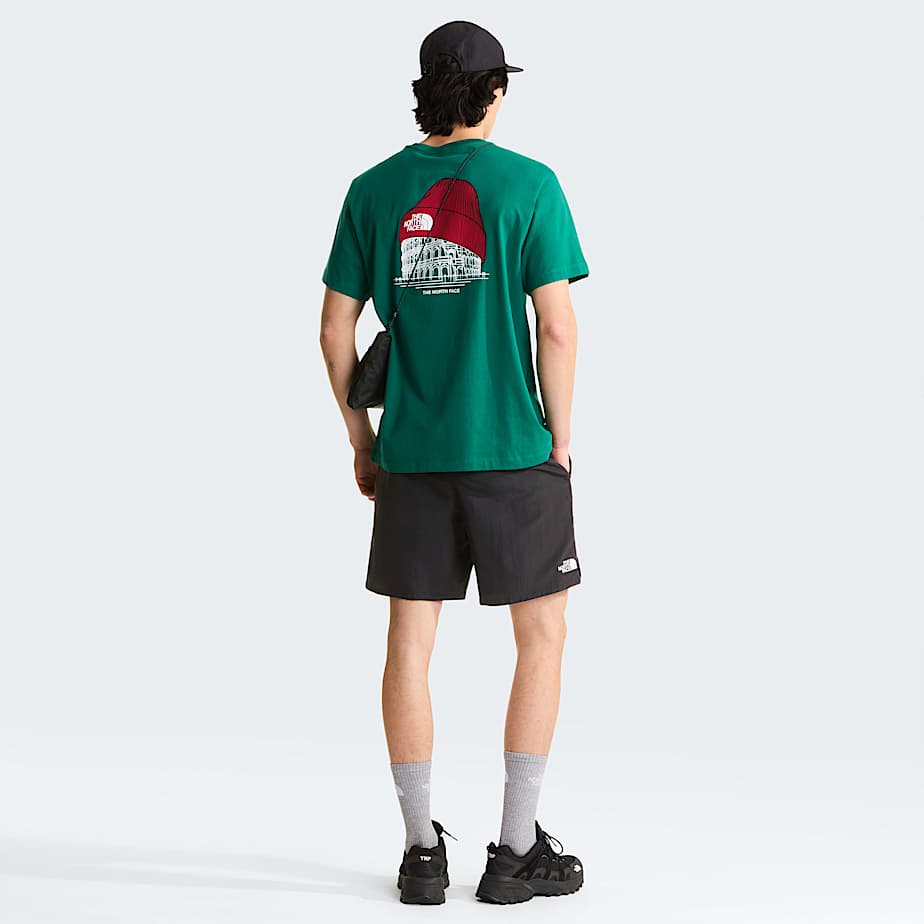 Unisex Country Italy Relaxed TShirt TNF EvergreenTNF Red ALT4