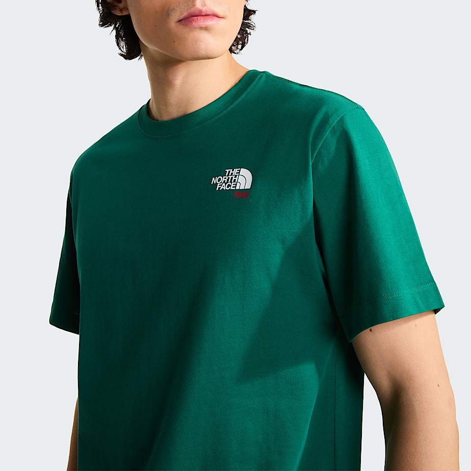 Unisex Country Italy Relaxed TShirt TNF EvergreenTNF Red ALT6