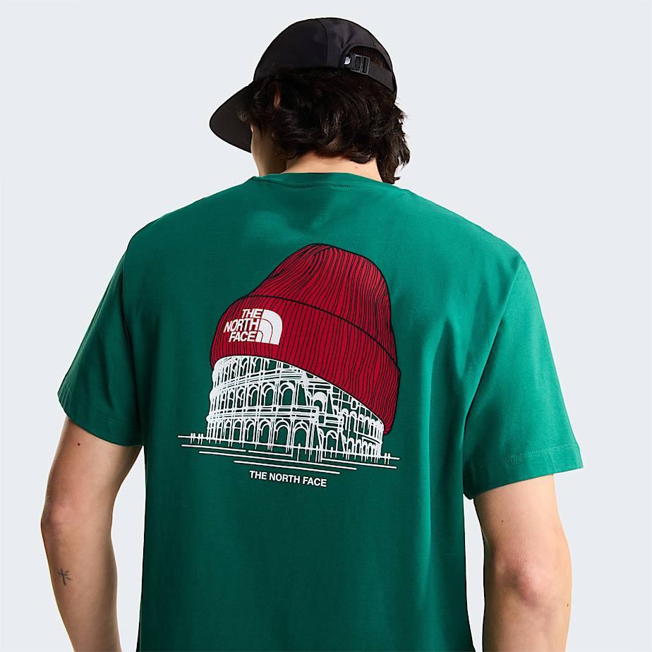 Unisex Country Italy Relaxed TShirt TNF EvergreenTNF Red ALT7