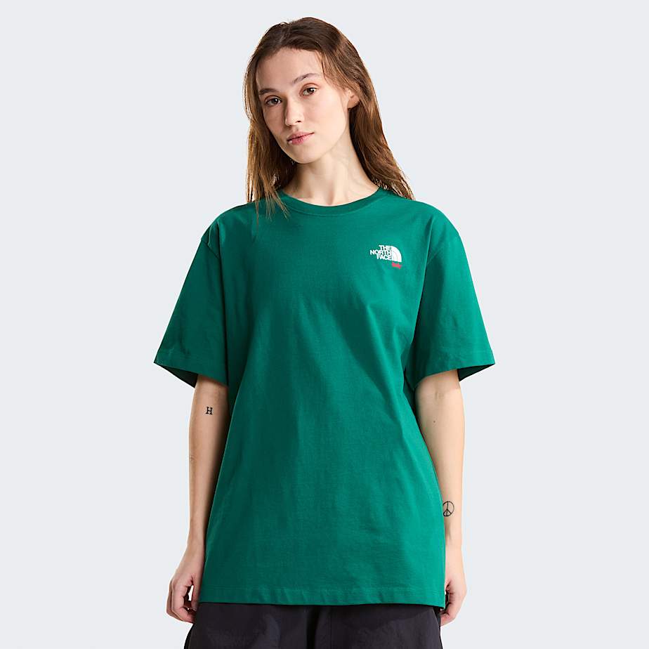 Unisex Country Italy Relaxed TShirt TNF EvergreenTNF Red ALT10