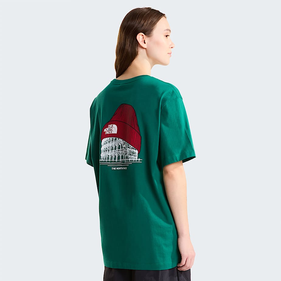 Unisex Country Italy Relaxed TShirt TNF EvergreenTNF Red ALT9