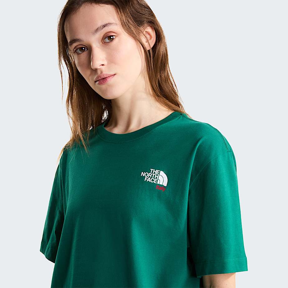 Unisex Country Italy Relaxed TShirt TNF EvergreenTNF Red ALT13
