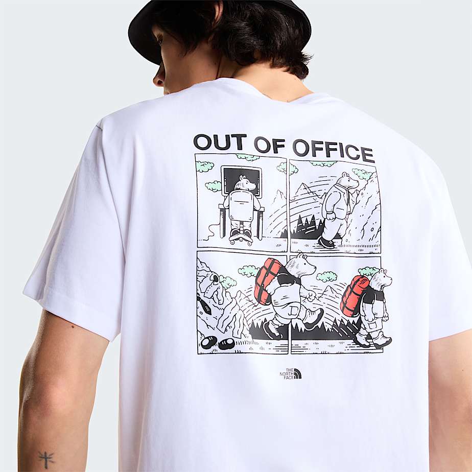 Unisex Outdoor Bear Relaxed TShirt TNF ALT7