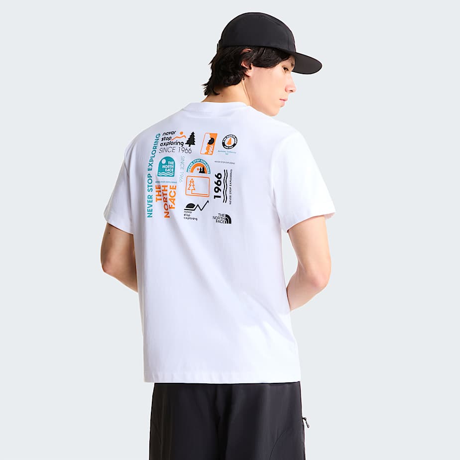 Unisex Vintage Logo Relaxed TShirt TNF ALT2
