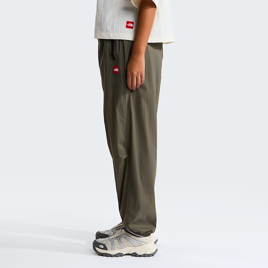 Unisex inpakbare Red Boxwindbroek TNF New Taupe Green ALT3