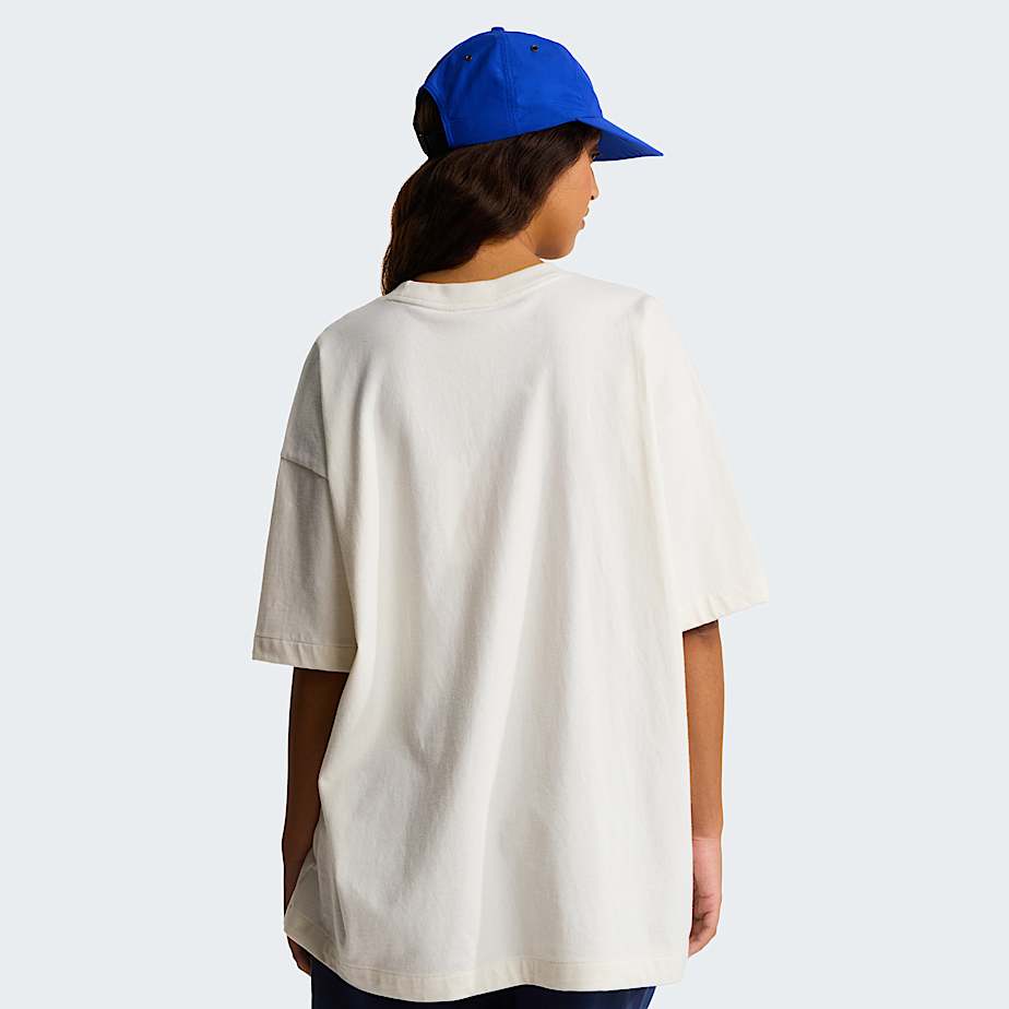 Tshirt de malha Red Box unissexo TNF White Dune ALT4