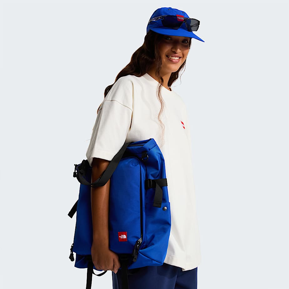 Tshirt de malha Red Box unissexo TNF White Dune ALT6