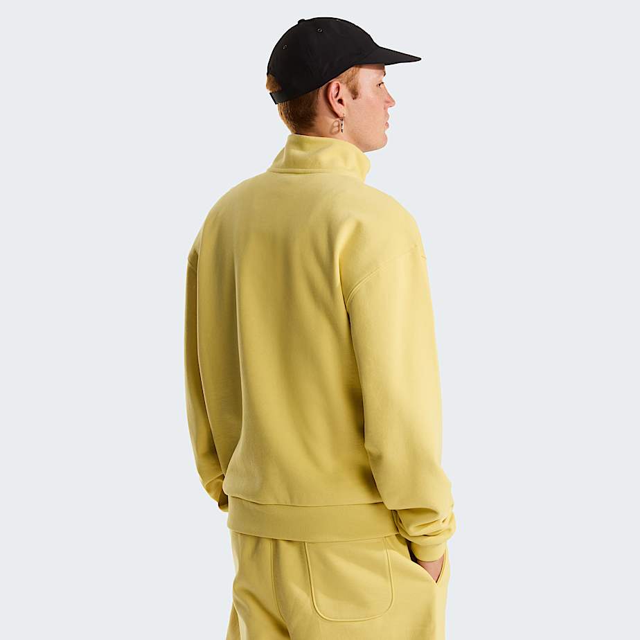 Unisex TNF Red Box 12 Zip Sweatshirt TNF Honeyed Sand ALT11