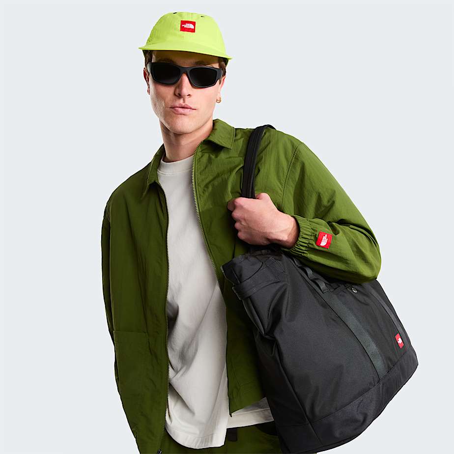 Unisex Red Box Nylon LongSleeve Shirt TNF ALT16