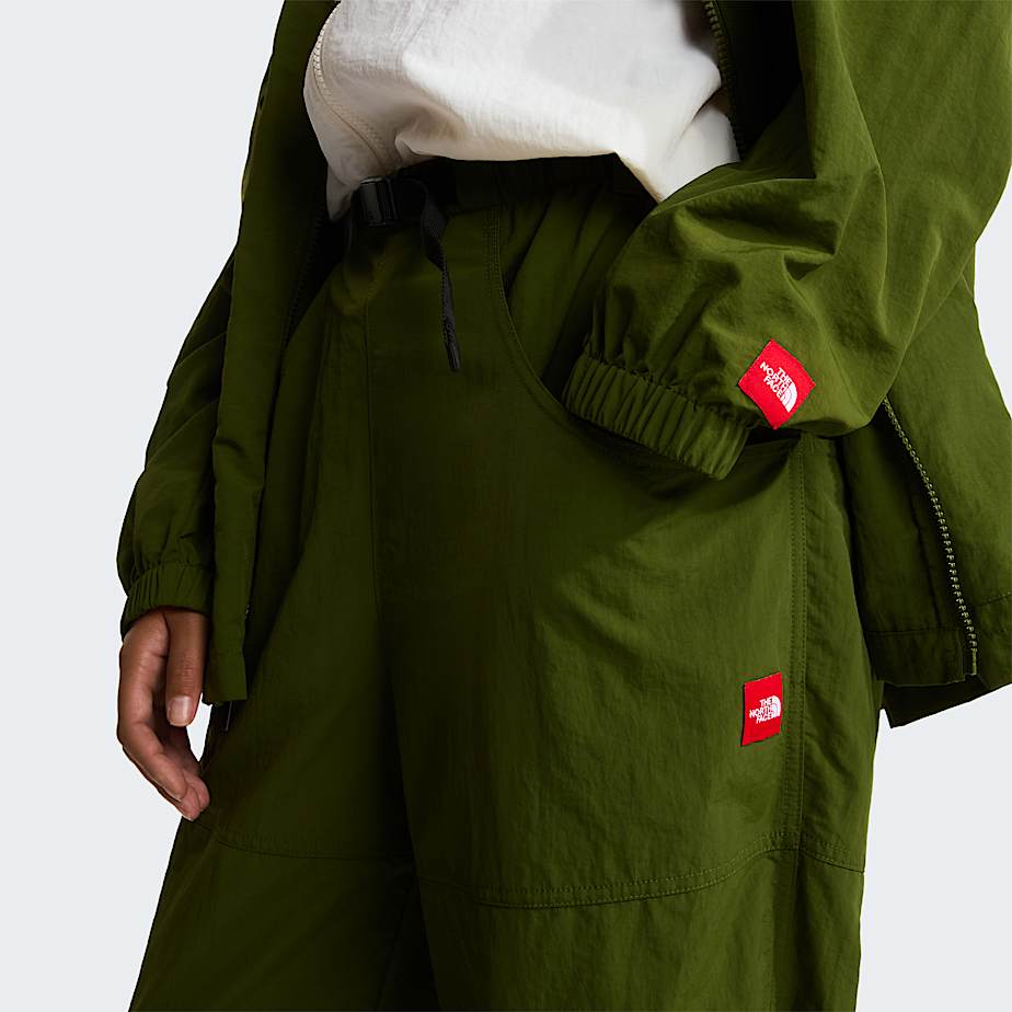 Unisex Red Box Nylon Belted Trousers TNF ALT6