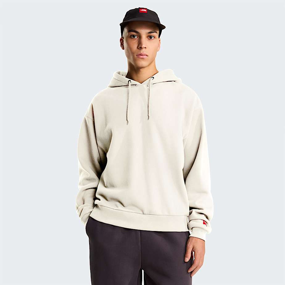 Camisola com capuz Red Box unissexo TNF White Dune ALT1