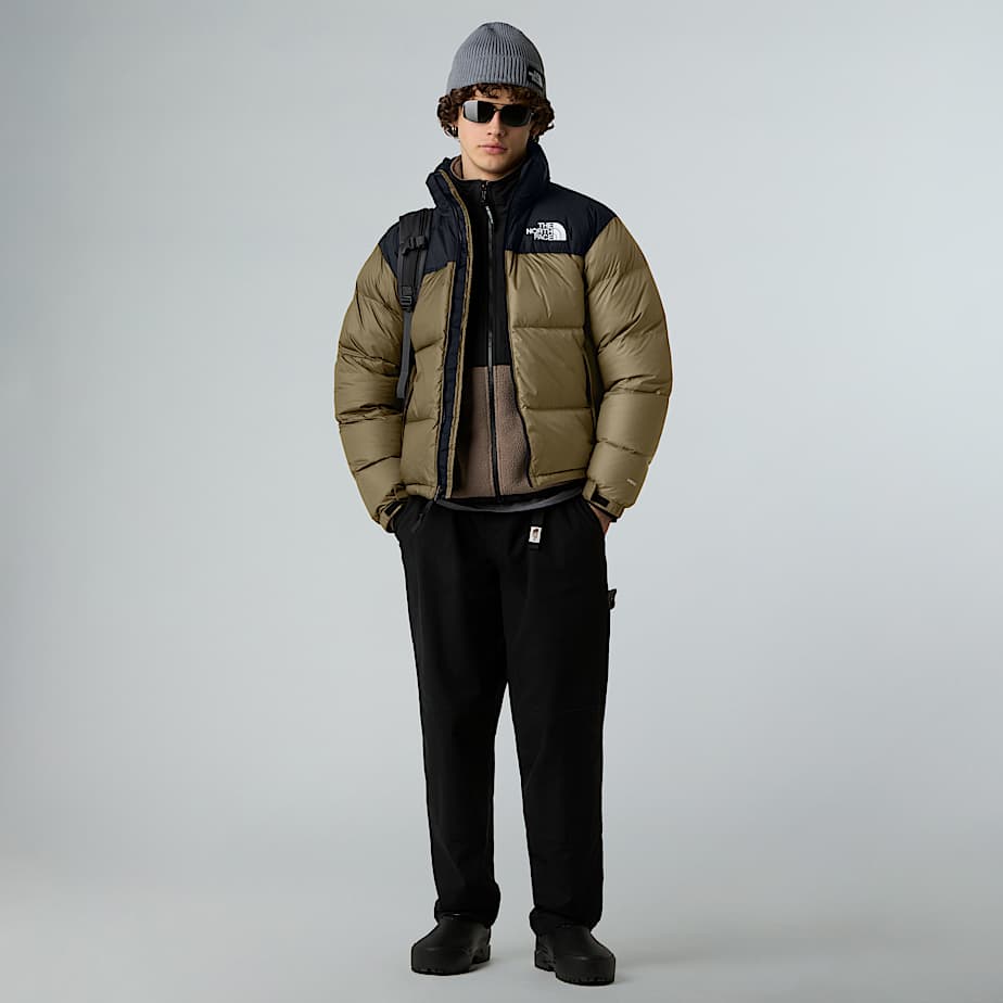 Mska kurtka 1996 Retro Nuptse TNF Mocha BrownTNF Black ALT1