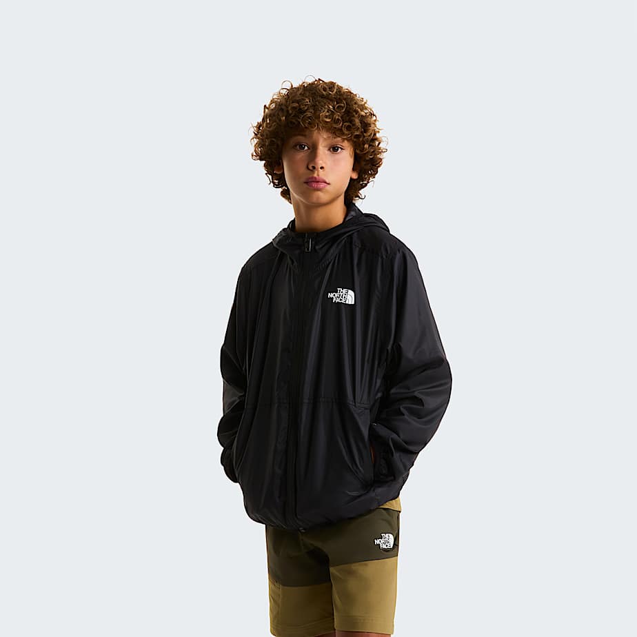 Boys Cyclone Wind Jacket TNF HERO