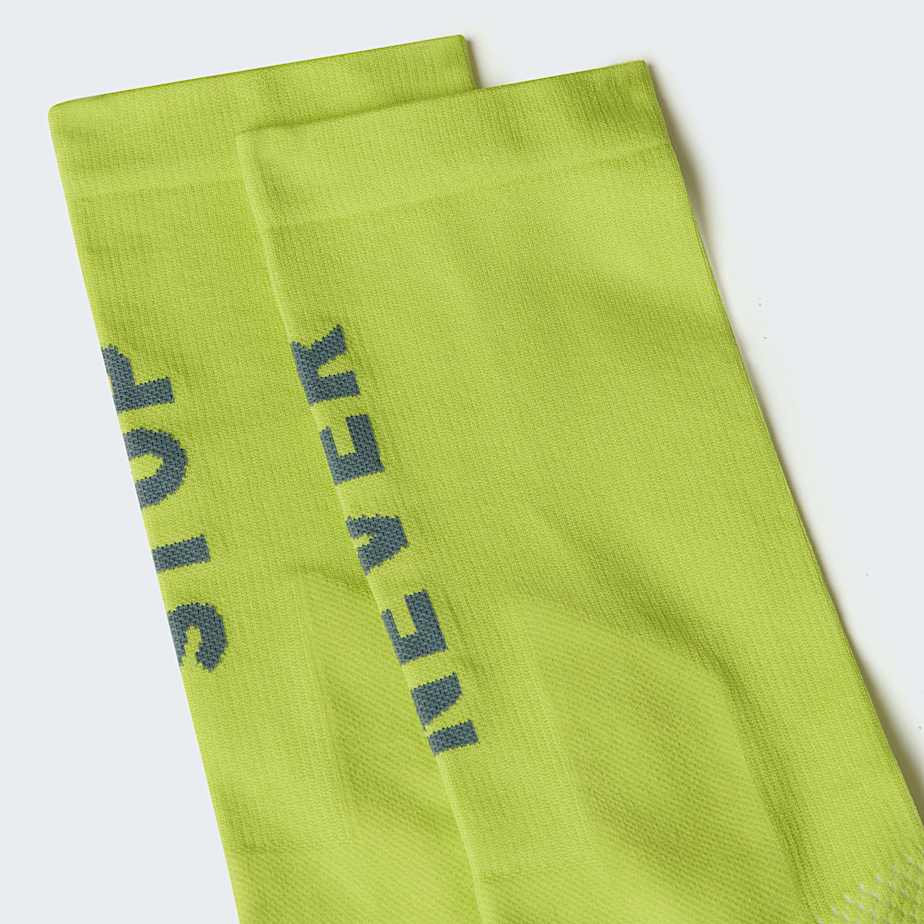 Never Stop TrailrunningCrewSocken TNF Fizz LimeGranite Grey ALT2