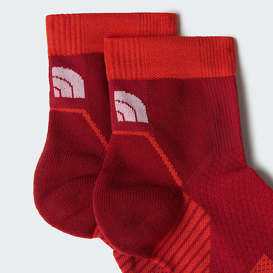 Trail Run 14 Socks TNF Iron ClayLava Red ALT2