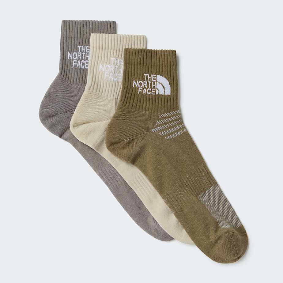 Multi Sport Cushion 14 Socks TNF Stone SlabDesert StoneCedar HERO