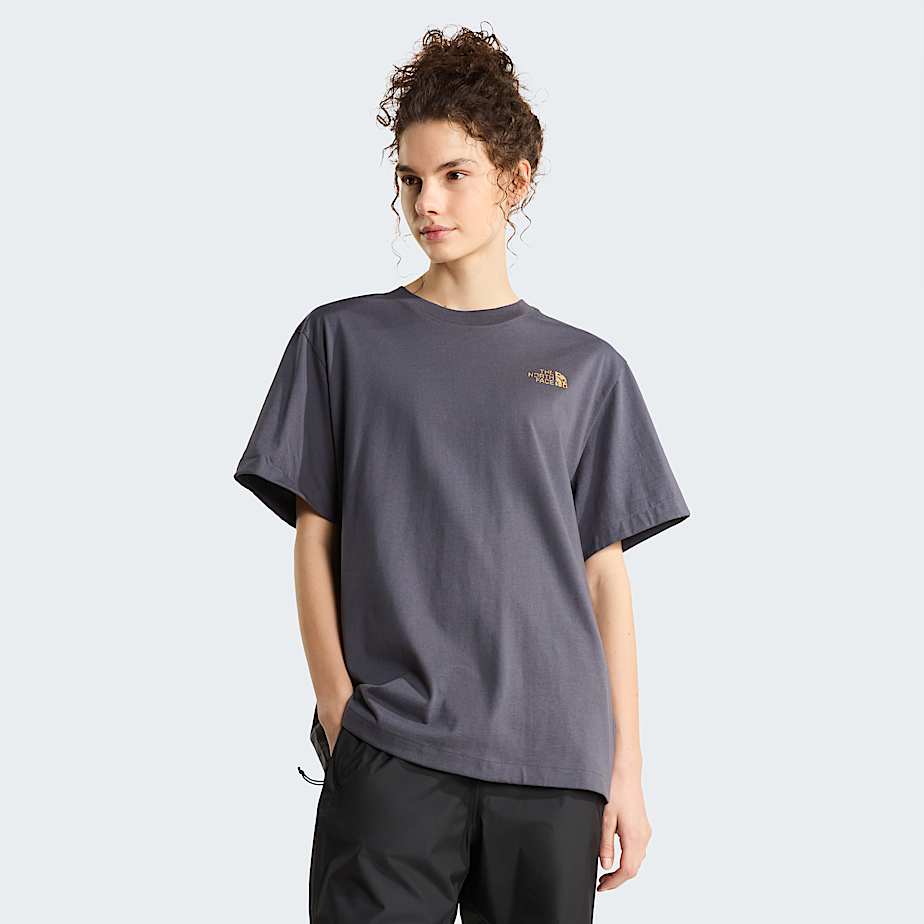 Unisex TNF Snack Relaxed Graphic TShirt TNF Anthracite Grey ALT10
