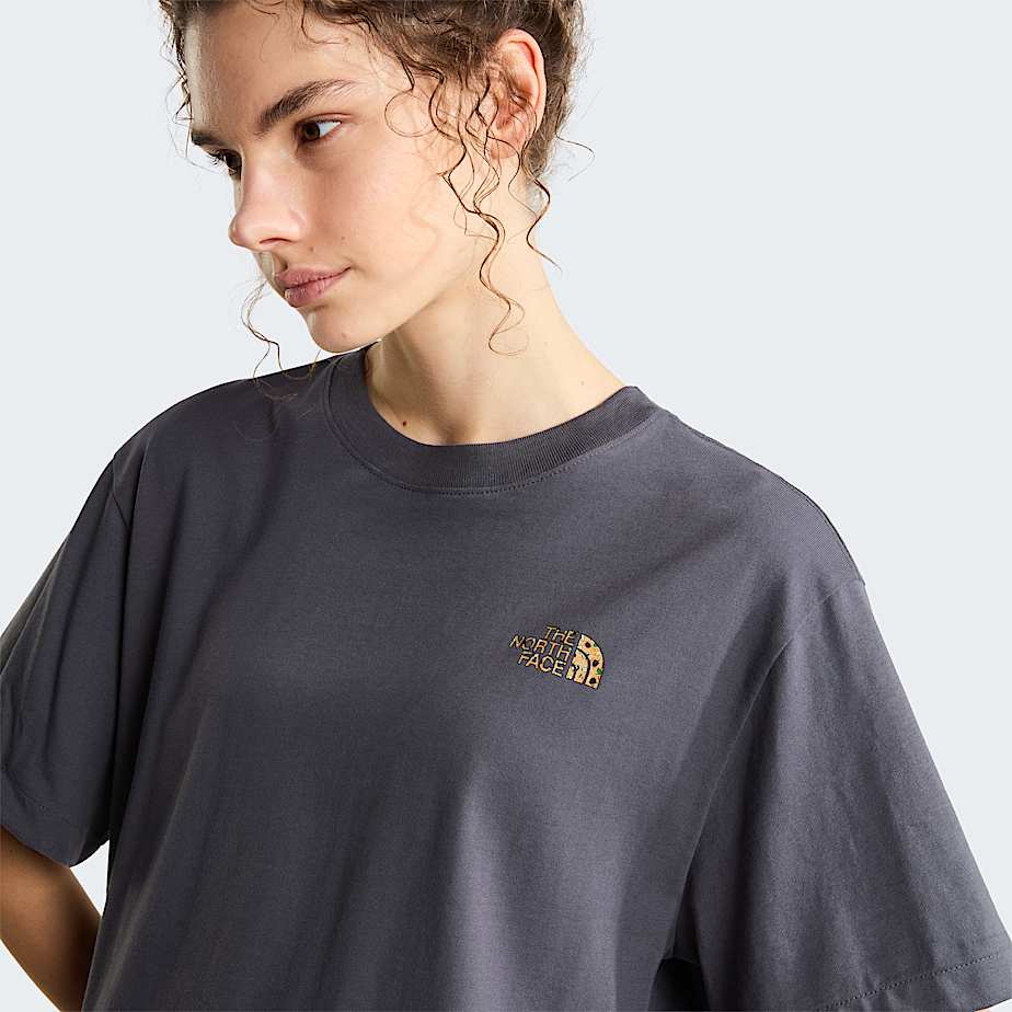 Unisex TNF Snack Relaxed Graphic TShirt TNF Anthracite Grey ALT13