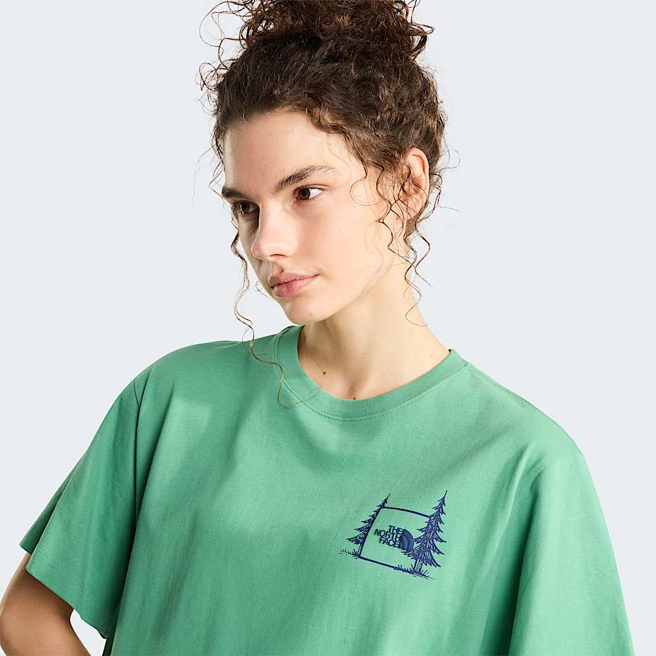 Tshirt dcontract graphique Camping unisexe TNF Dimmed Algae ALT13