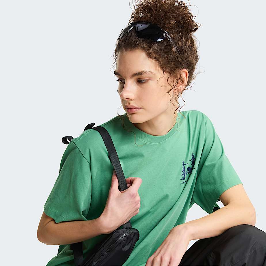 Tshirt dcontract graphique Camping unisexe TNF Dimmed Algae ALT15