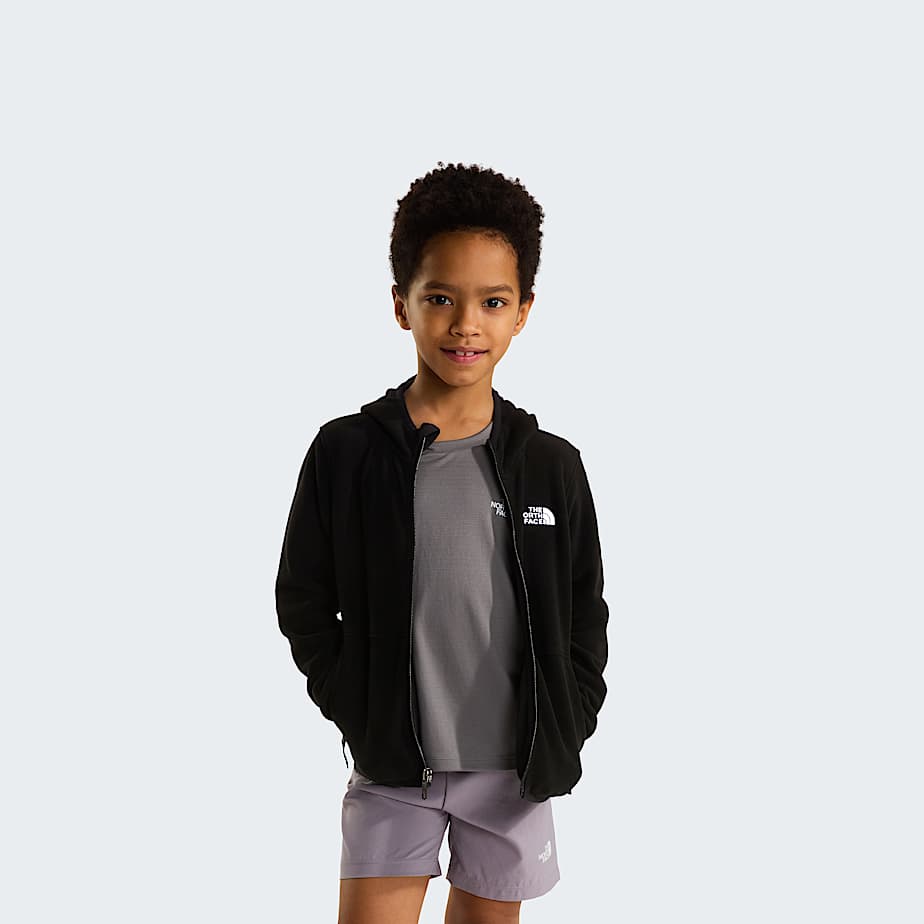 Kids Glacier FullZip Hooded Fleece TNF ALT4