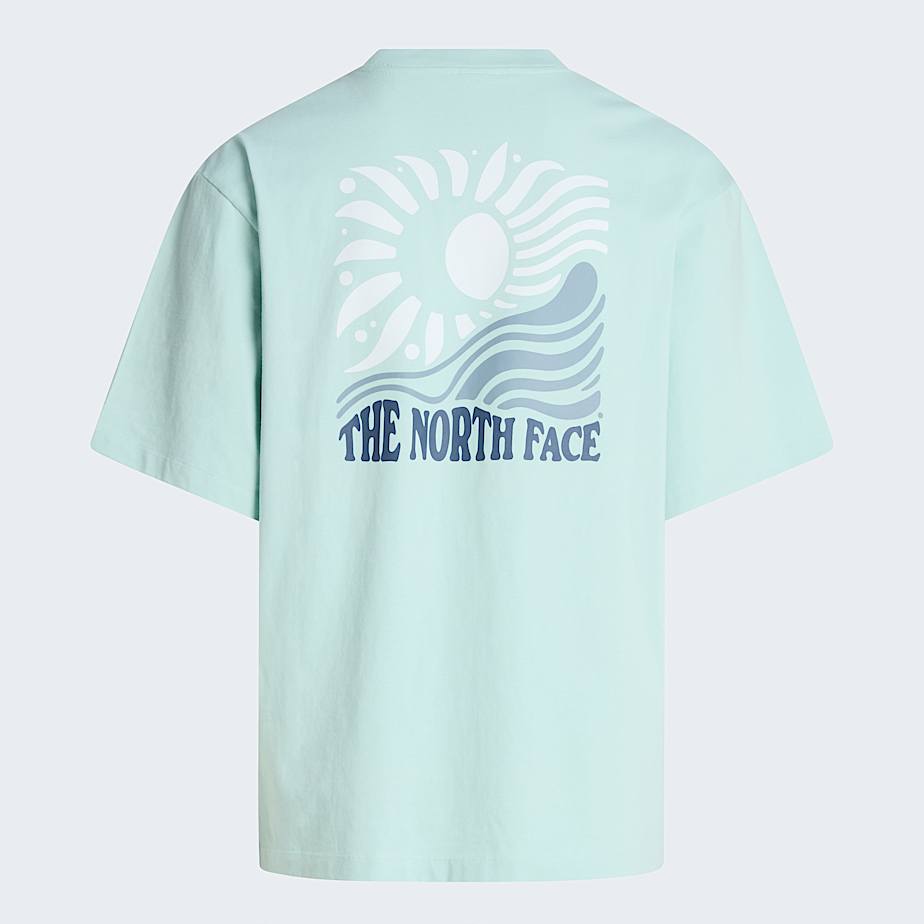 Uniseks Sun Oversized Graphic TShirt TNF HERO